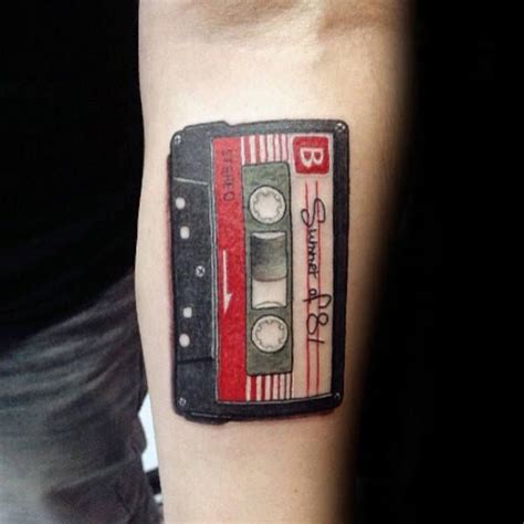 50 Crazy Cassette Tape Tattoo Designs for Men [2024 Guide] | Full sleeve tattoos, Cassette ...