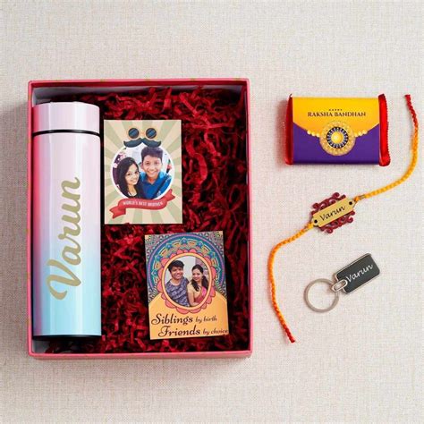 Rakhi Gift Combo | Rakshabandhan Gifts | Customized Rakhi Combo - HoMafy