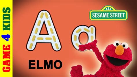 Elmo Loves ABCs - Learn to write Alphbet ABC with Elmo from Sesame Street. - YouTube