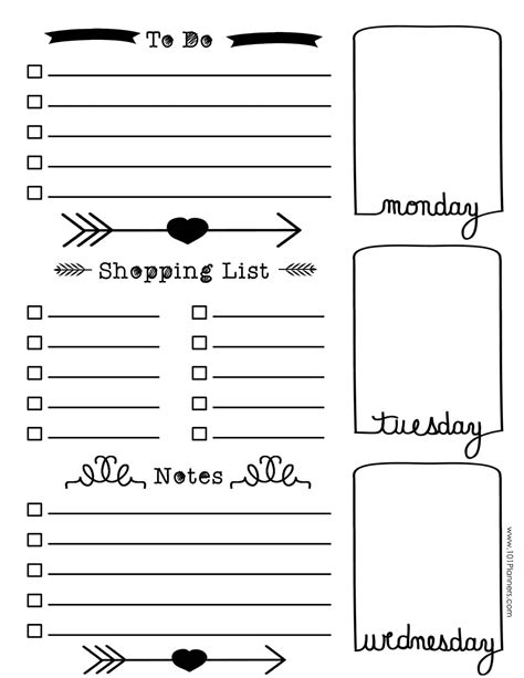 Free Bullet Journal Printables | Customize Online for Any Planner Size