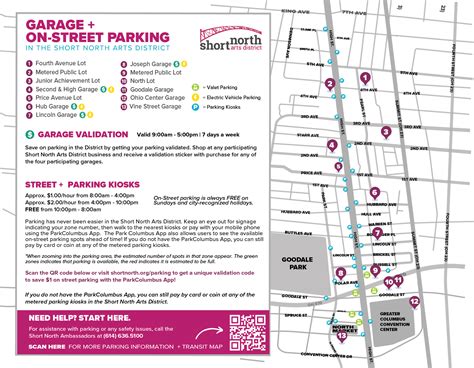 Short North Arts District Parking + Transit | Short North, Columbus Ohio