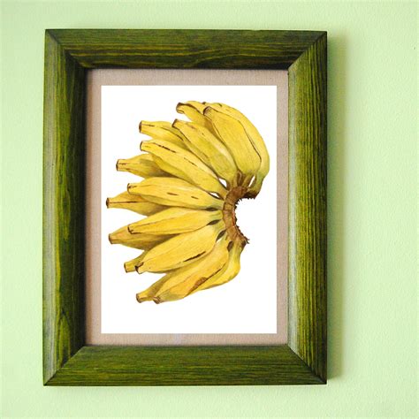 Banana Wall Art Instant Download - Etsy