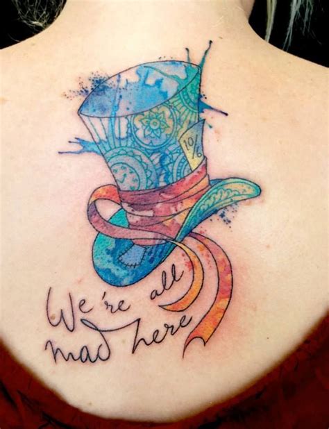 Chronic Ink Tattoo - Toronto Tattoo Custom mad hatter hat tattoo done ...