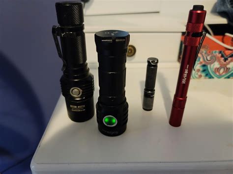 Finally updated my EDC flashlight game : r/flashlight