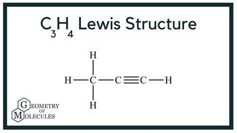 C3H4 Lewis Structure | C3H4 Isomers | How to Draw the Lewis Structure for C3H4 - YouTube