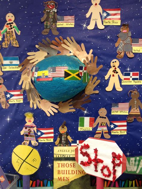 Multicultural board | Hispanic heritage month activities, Harmony day, Early literacy activities