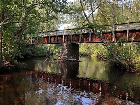 All aboard the Moosup Valley State Park Trail, a challenging hike with railroad history