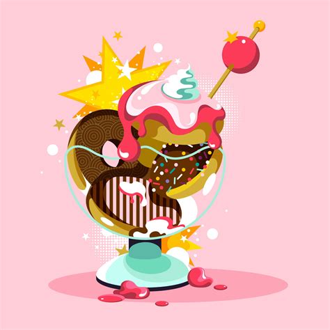 Donuts | Illustration, Pop art, Retro inspired