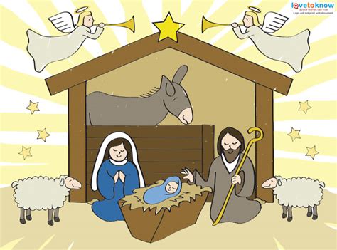 Free Printable Nativity Scene Templates - FREE PRINTABLE TEMPLATES