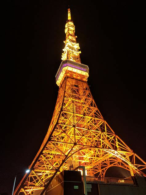 Tokyo Tower at Night (March 2017) [3036x4048] [OC] | Tokyo tower, Tower, Tokyo