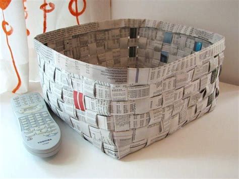 Recycling Old Paper for Home Decor, 30 Creative Craft Ideas for Kids and Adults | Diy newspaper ...