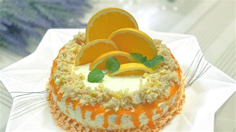 Super moist Orange sponge cake with simple decoration || Basic orange ...