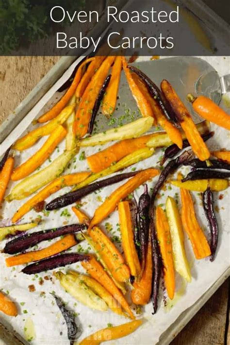 Oven Roasted Baby Carrots - Earth, Food, and Fire