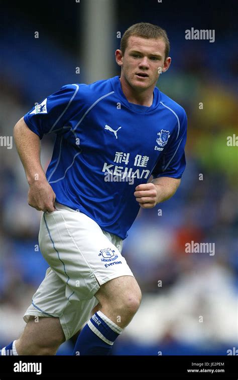 WAYNE ROONEY, EVERTON FC, EVERTON V ATHLETIC BILBAO, 2002 Stock Photo - Alamy