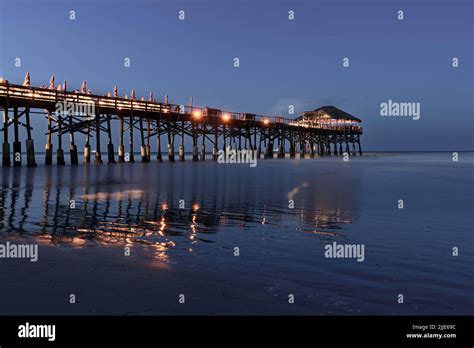 Cocoa Beach Pier, Cocoa Beach Stock Photo - Alamy