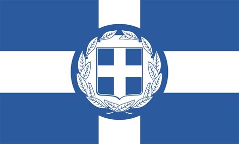 Flag of Finland with Laurel Wreath