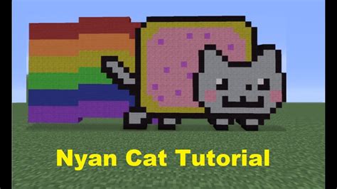 Minecraft Pixel Art Nyan Cat By Azraeldigabriel | Apps Directories