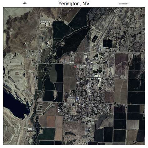 Aerial Photography Map of Yerington, NV Nevada