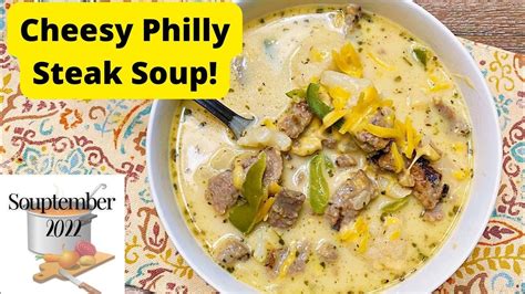 Souptember: Easy Cheesy Philly Steak Soup – Instant Pot Teacher