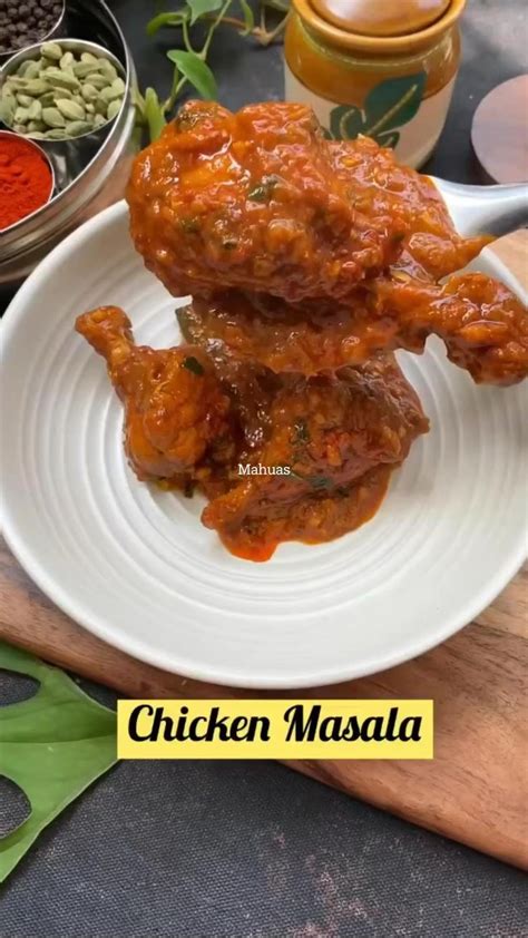 Chicken masala | Tasty vegetarian recipes, Healthy homemade recipes ...