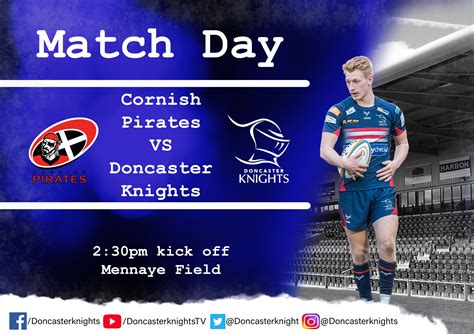 Doncaster Knights 🏉 on Twitter: "IT IS MATCH DAY! The Knights make the trip to Cornwall to face ...