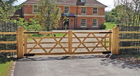 Handmade Timber Gates by The Classic Barn Company | Wood gates driveway ...