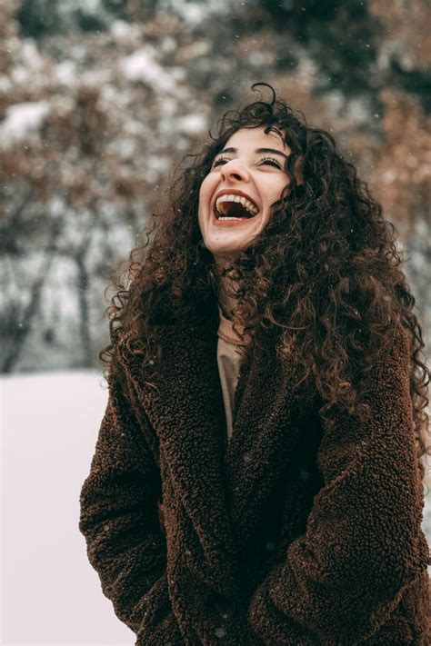 Portrait of Woman Laughing · Free Stock Photo