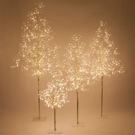 Gold Fairy Light Tree, Warm White LED - Wintergreen Corporation - Wintergreen Corporation