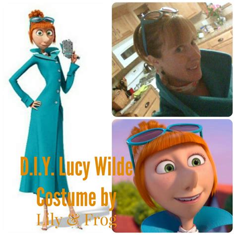 Despicable Me: DIY Lucy Wilde Costume – lily and frog