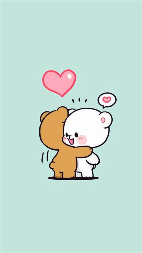 Milk and Mocha Wallpaper - iXpap | Cute bear drawings, Cute cartoon wallpapers, Cute cartoon ...