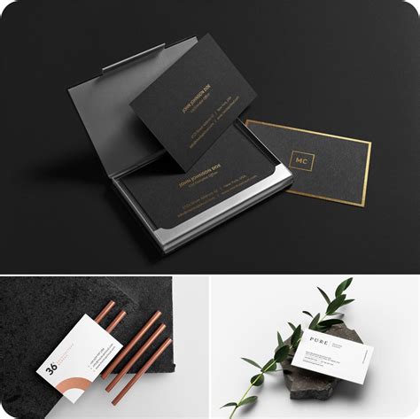 Free Business Card Mockup Set | Free download