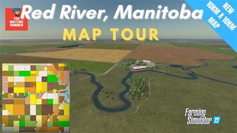 ANOTHER GIANT CANANDIAN MAP! | Red River, Manitoba by Camil - Map Tour ...