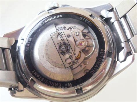 Rare MERCEDES BENZ Automatic Black Dial Watch w/ Glass Back, Men's Fashion, Watches ...