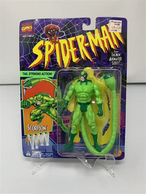 Vintage Scorpion Action Figure from the 90’s Spider-Man The Animated ...