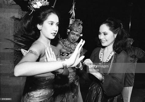 Dewi Sukarno introduces daughter Kartika Soekarno to Indonesian dance ...