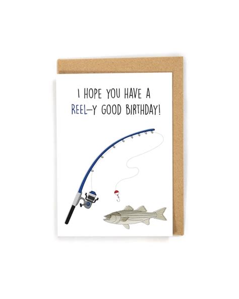 Fishing Puns Funny Birthday Card For Dad | ubicaciondepersonas.cdmx.gob.mx