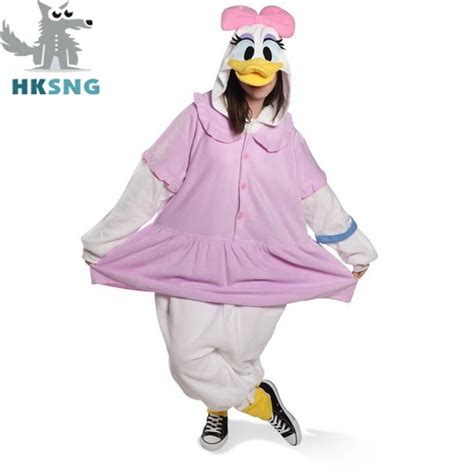 HKSNG 2017 New Unisex SA Material Daisy Duck Pajamas Donald Duck ...