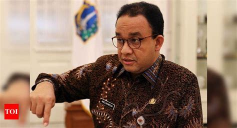 Anies Baswedan: Jakarta governor contracts Covid-19 as Indonesia ...