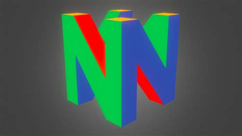 N64 Logo - Download Free 3D model by BelucasReis (@BernardoLucas ...