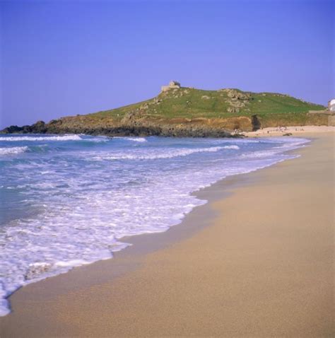 Print of Porthmeor Beach, St Ives, Cornwall, England, UK | St ives, St ...