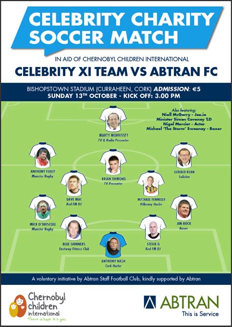 Celebrity Charity Soccer Match - Chris Mee Group | CMSE