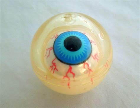 Vintage 90s Jet Ball Magic Glide Floating Eyeball Blue EYE Toys 1.5 Inch | eBay