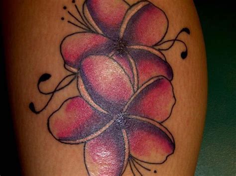 Plumeria Tattoos Designs, Ideas and Meaning | Tattoos For You