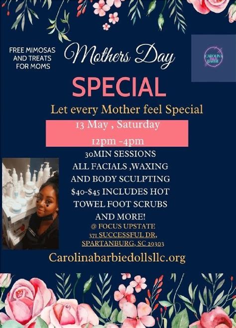 Mothers Day Spa Treatments, focus.upstate, Spartanburg, May 13 2023 | AllEvents.in