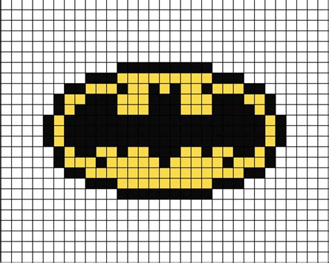 Batman Logo Pixel Art | Dibujitos sencillos, Lindos dibujos fáciles, Dibujos en cuadricula