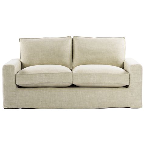 Casual 70" Linen Upholstered Sofa | Deep Comfortable Sofas | Zin Home