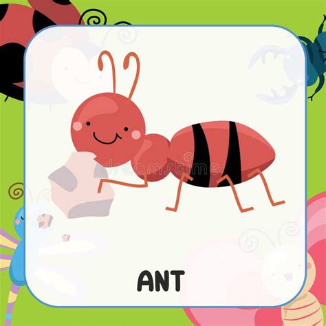 Flashcard Letter Ant Stock Illustrations – 74 Flashcard Letter Ant Stock Illustrations, Vectors ...