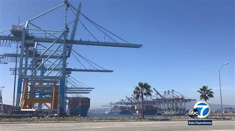 Huge ships on display for Port of Long Beach Harbor Tours - ABC7 Los ...