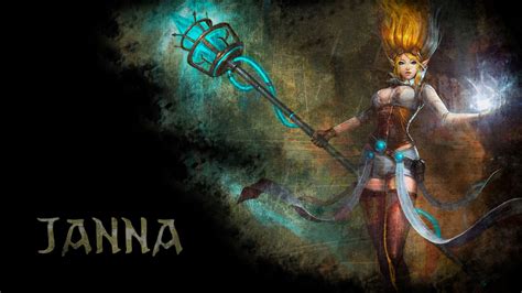 Janna League of Legends Wallpaper, Janna Desktop Wallpaper