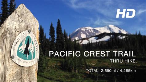 Pacific Crest Trail - Thru Hike - YouTube